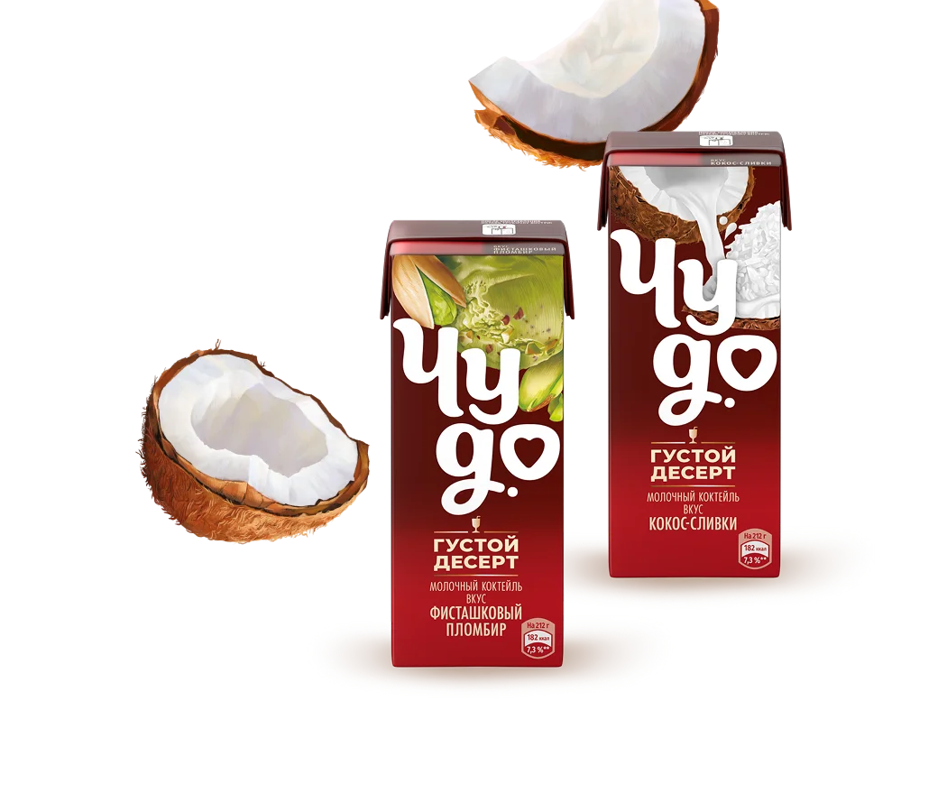 Густые молочные коктейли Чудо для десертного настроения Густые молочные коктейли Чудо для десертного настроения