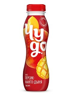Йогурт питьевой персик-манго-дыня